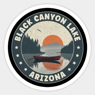 Black Canyon Lake Arizona Sunset Sticker